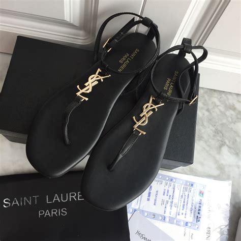 ysl flats women.